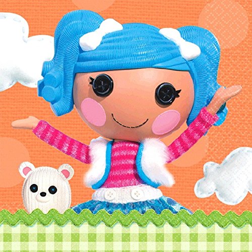 Amscan Beverage Napkins | Lalaloopsy Collection | Party Accessory