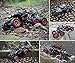 Hosim 6WD RC Rock Crawler, 1:14 Scale 2.4Ghz High Speed 20km/h RTR Off Road Truck Vehicle, All-Terrain 6x6 RC Buggy Climbing Car
