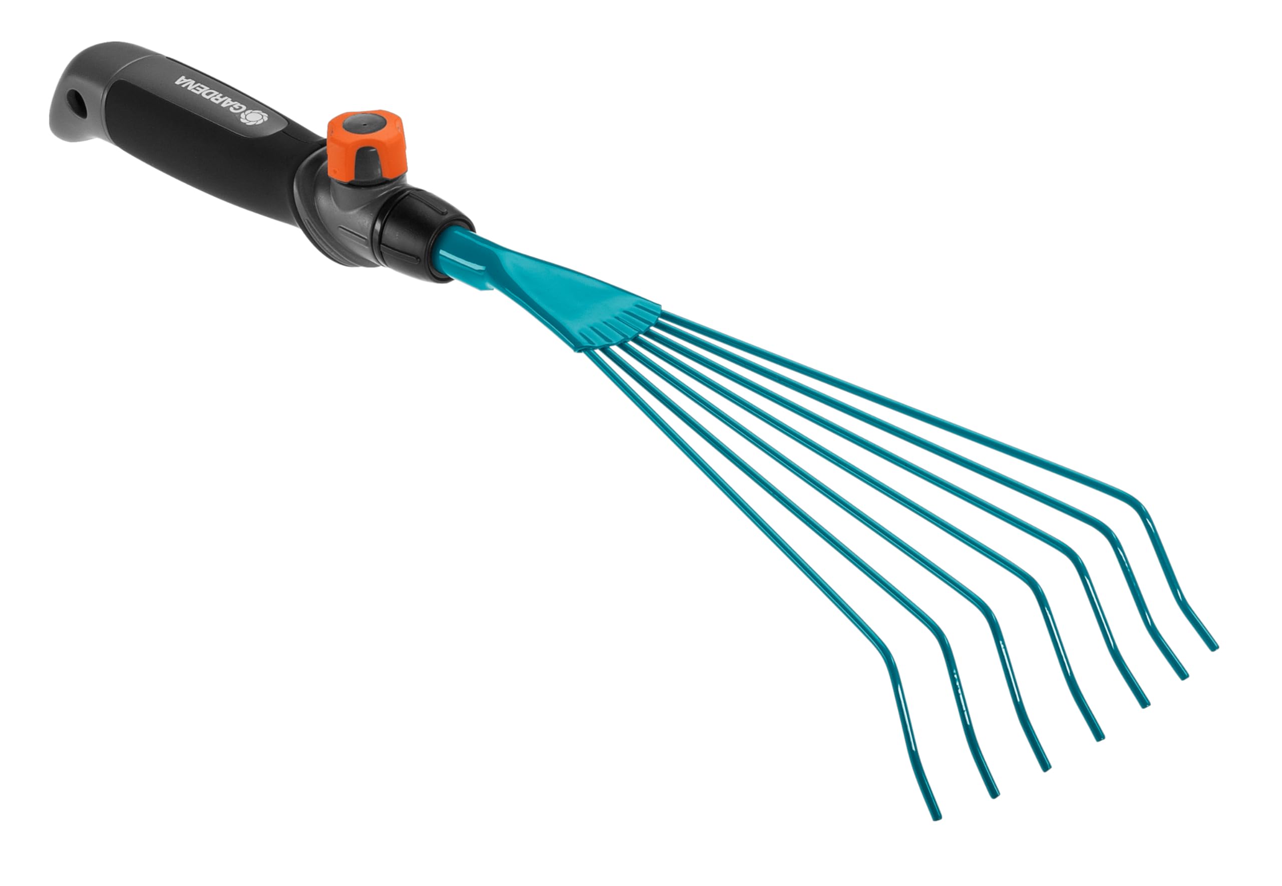 GARDENA combisystem Wire Hand Rake: Hand rake for cleaning beds and aerating mossy areas; especially resistant, working width 12 cm (8917-20) โ image 1