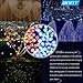 ANNT Solar Powered LED String Light, Ambiance Lighting, 55ft 17m 100 LED Solar Fairy String Lights for Outdoor, Gardens, Homes, Christmas Party (100 LED, Multi color)