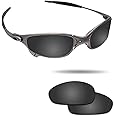 Fiskr Polarized Lenses Replacement for Oakley Juliet Sunglasses with Anti-scratch&Anti-saltwater&Anti-dust Coating(Black)
