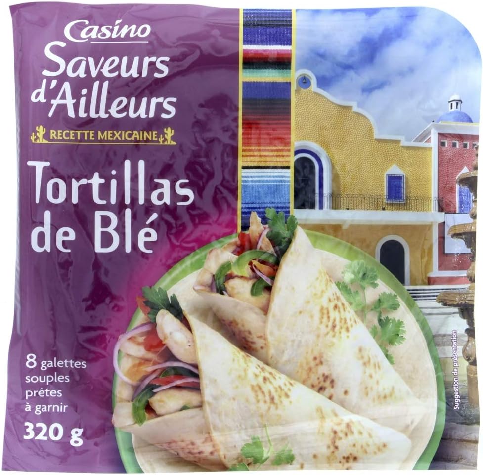 Saveurs D Ailleurs Tortillas De Ble Galettes Souples A Garnir