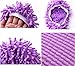 10pcs (5 Pairs) Mop Slippers Shoes Cover, Soft Washable Reusable Microfiber Foot Socks Floor Dust Dirt Hair Cleaner for Bathroom Office Kitchen House Polishing Cleaning