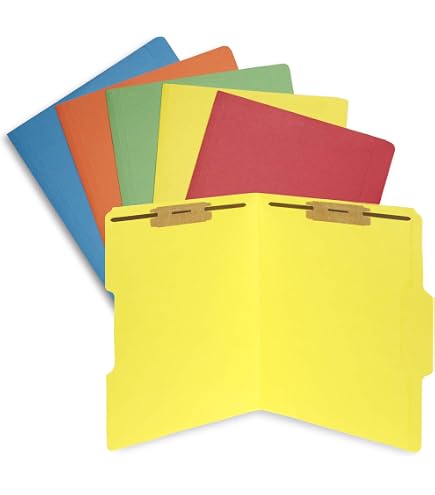 Smead Fastener File Folders - 2-Fastener Kraft Folders, 1/3-Cut Tabs, Letter Size
