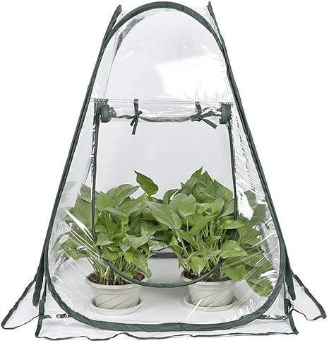 Mini Greenhouse Pop Up Grow House Pvc Indoor Outdoor Backyard