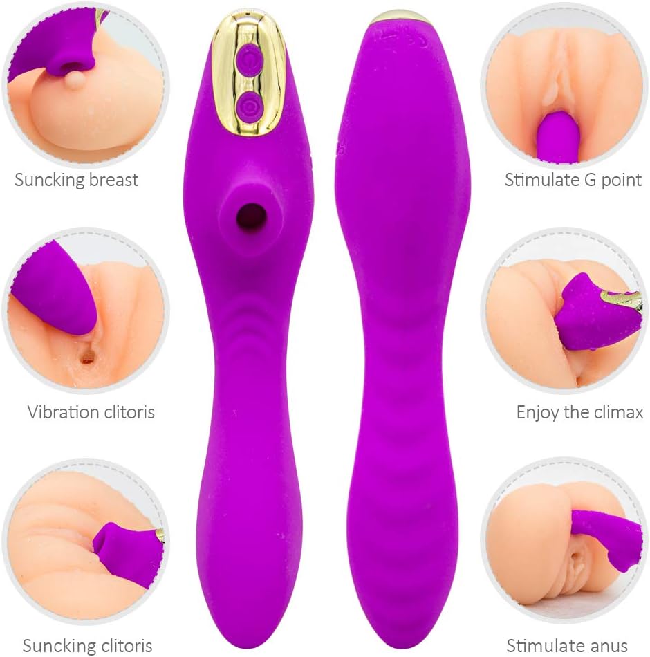 2020 Hot Sales-PowerfuRabbit Vibrarator for Women Thrusting,Licking and Sucking Toys Clǐtorial and G Spotter Stimulation for Female Pleasure Sexy Toystory for Sex,Wand Massger,Sunglass