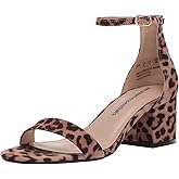 Amazon Essentials Women's Two Strap Heeled Sandal