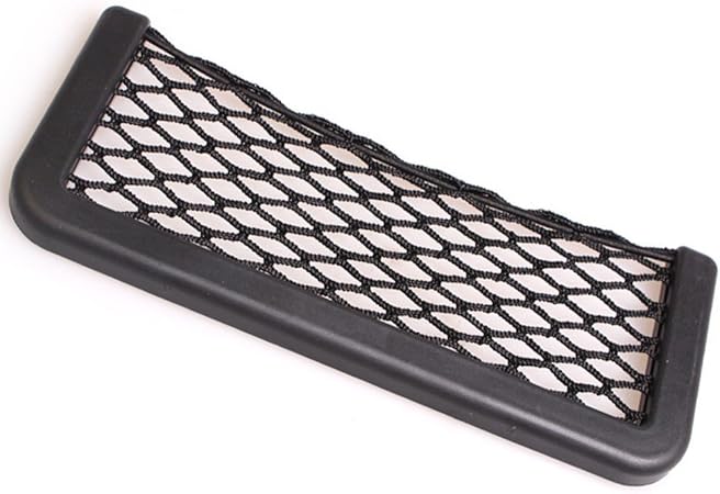 Amazon Thebest 車用収納ポケット 収納ポケット 車内収納 スマホ ゲーム機など 収納 便利グッズ ネットポケット マルチ収納ネット 車用品 大きいタイプ ブラック ポケット ケース カバー 車 バイク