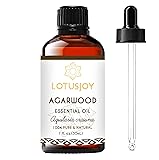 LOTUSJOY Agarwood Essential Oil, Pure Natural