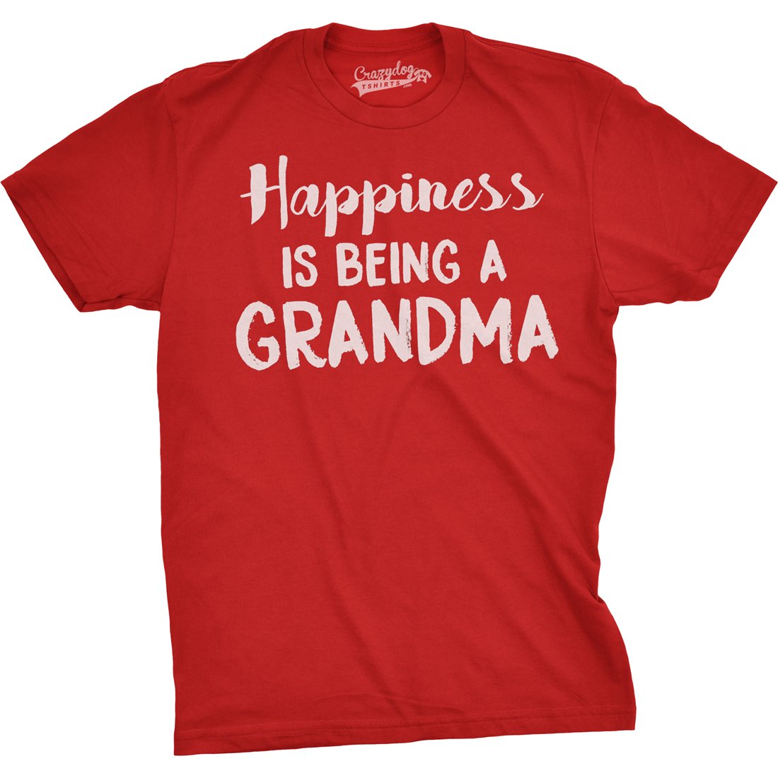 Happiness Is Being A Grandma Unisex Gift Idea Funny Family T Shirt