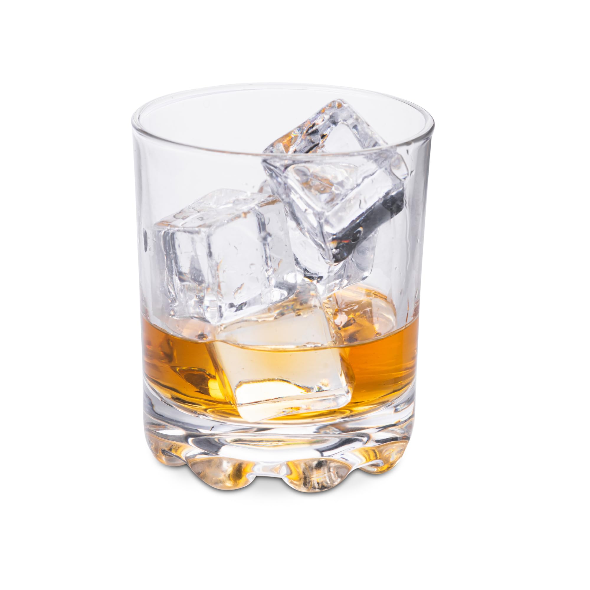 bar@drinkstuff Artificial Acrylic Ice Cubes (Pack of 50), Realistic Fake Display Ice for Photography, Bars & Shop Displays, Reusable Clear Acrylic Ice for Drinks Displays & Events