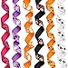 20 Yards 1 Inch Wide Halloween Ribbon Ghost Spider Pumpkin Witch Hat Print Grosgrain Ribbon Halloween Decorative Ribbon for Halloween Party Supplies