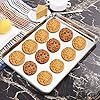 Baking-Tray-Set-of-2-HaWare-Stainless-Steel-Baking-Sheet-Cookies-Bakeware-Pan-Healthy-Non-Toxic-Easy-Clean-Mirror-Finished-for-Less-Stick-Oven-Dishwasher-Safe40-x-30cm-31x-254cm Baking Tray Set of 2, HaWare Stainless Steel Baking Sheet Cookies Bakeware Pan - Healthy & Non Toxic, Easy Clean…