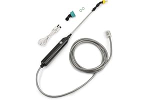 TOOVEM A FAMILY OF MANUFACTURERS TOOVEM Electric Garden Sprayer, Portable Battery Powered Watering Wand, Rechargeable Plant Spray Mister with Telescopic Wand, 3 Adjustable Nozzles and 10ft Water Hose for Yard Lawn Weeds Plants