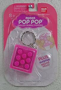 Mugen Pop Pop Endless Bubble Popping Keychain Rasberry