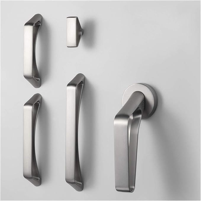 WAYYQX Perillas Armario Cocina Níquel Guardarropa Aparador Manija