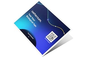 Aeternum DNA Biological Age Test Kit – Home Saliva Epigenetic Test, CLIA-Certified Precision Biological Age Analysis & Person