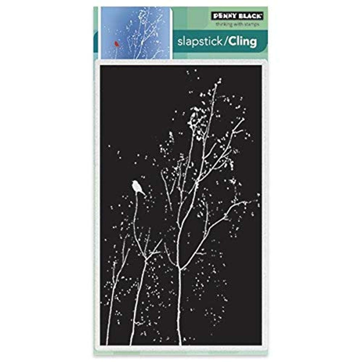 Penny Black Cling Stamp 5 x 7-inch Astral, Acrylic, Multicolour, 0.63x11.43x24.13 cm