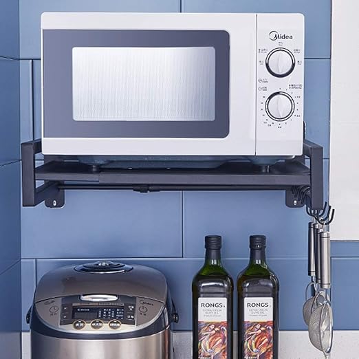 Wmeat-S Soporte de Pared Soporte de microondas, Extensible Estante ...