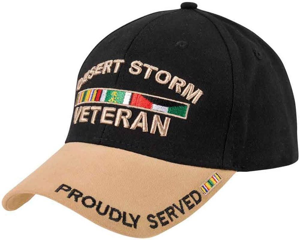 Medals of America Desert Storm ODS Veteran Tan Hat Khaki L/XL at Amazon Men’s Clothing store