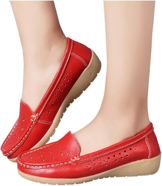 red bottom boat shoes