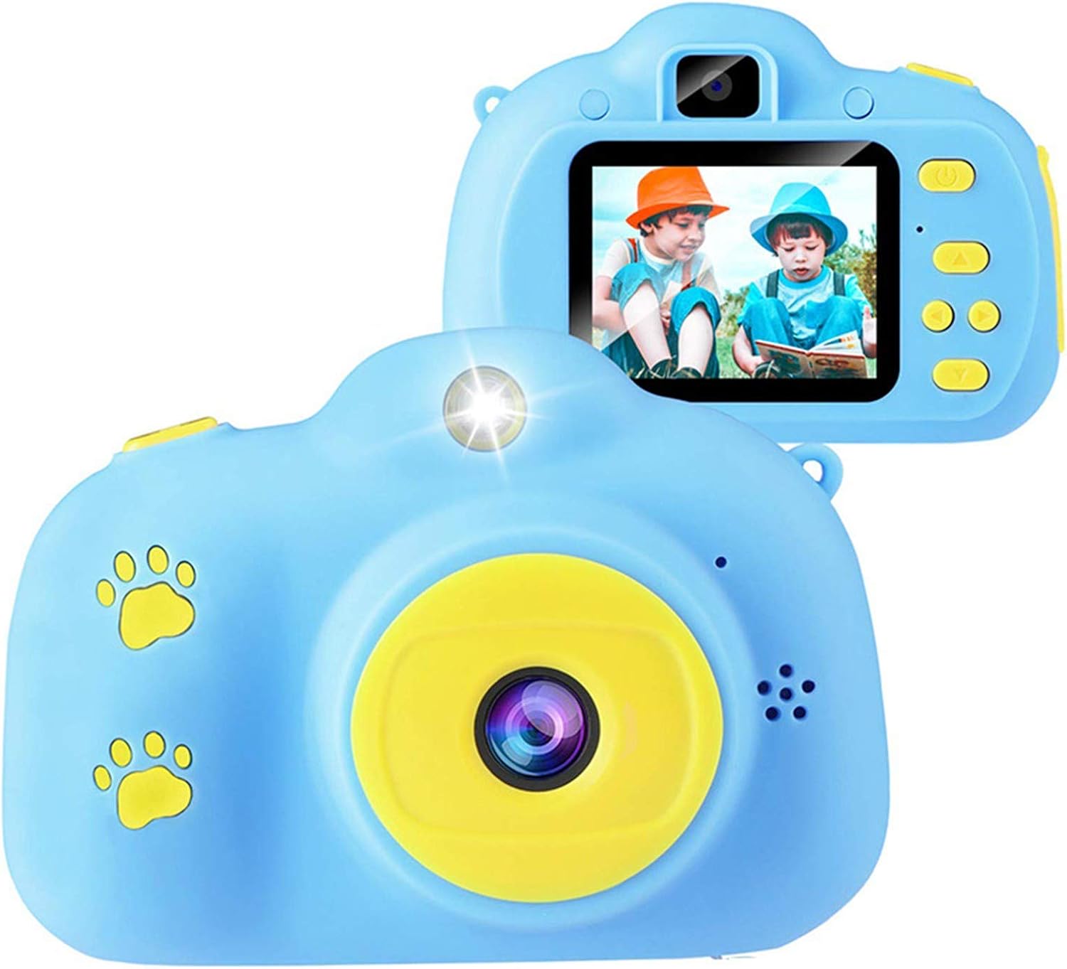 Kinder Kamera,Mini wiederaufladbare Kinder Digitalkamera Stoßfeste Video Camcorder Geschenke für
