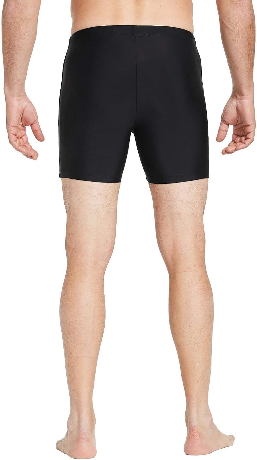 BALEAF Mens' Athletic Swim Jammers Quick Dry Compression Square Leg Swim Brief Swimsuit: Clothing
