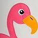 E-Living Store Collapsible Storage Bin Cube for Bedroom, Nursery, Playroom and More 13x13x13 - Flamingo