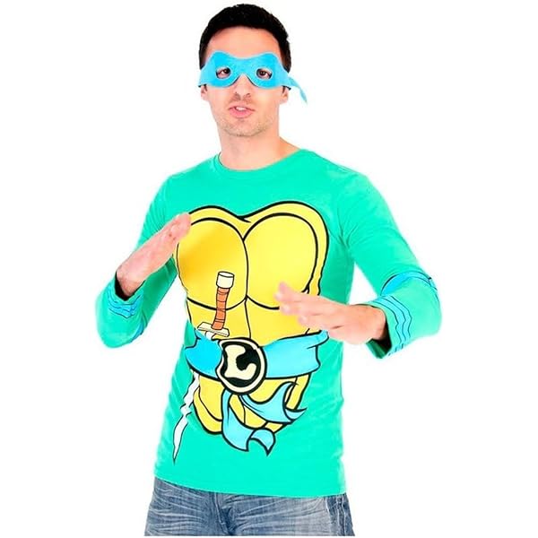 Teenage Mutant Ninja Turtles Camiseta De Disfraz De Cara