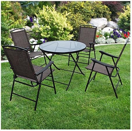 lawn chair table set