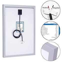 ACOPOWER 25 Watts Panel (10A 25W Kit) Build Your