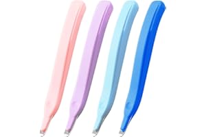 JUNELSY Professional Magnetic Staple Remover Puller Staple Puller Tool Staples Remover Staple Removal Tool for School Office Home (Multicolored 4)