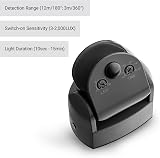 SEBSON PIR Sensor Outdoor IP65 Motion Detector 12m 180° Anthracite view 4