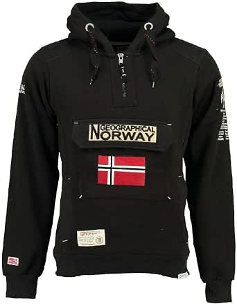 Geographical Norway Sudadera DE NIÑO GYMCLASS Negro 10: Amazon.es: Ropa