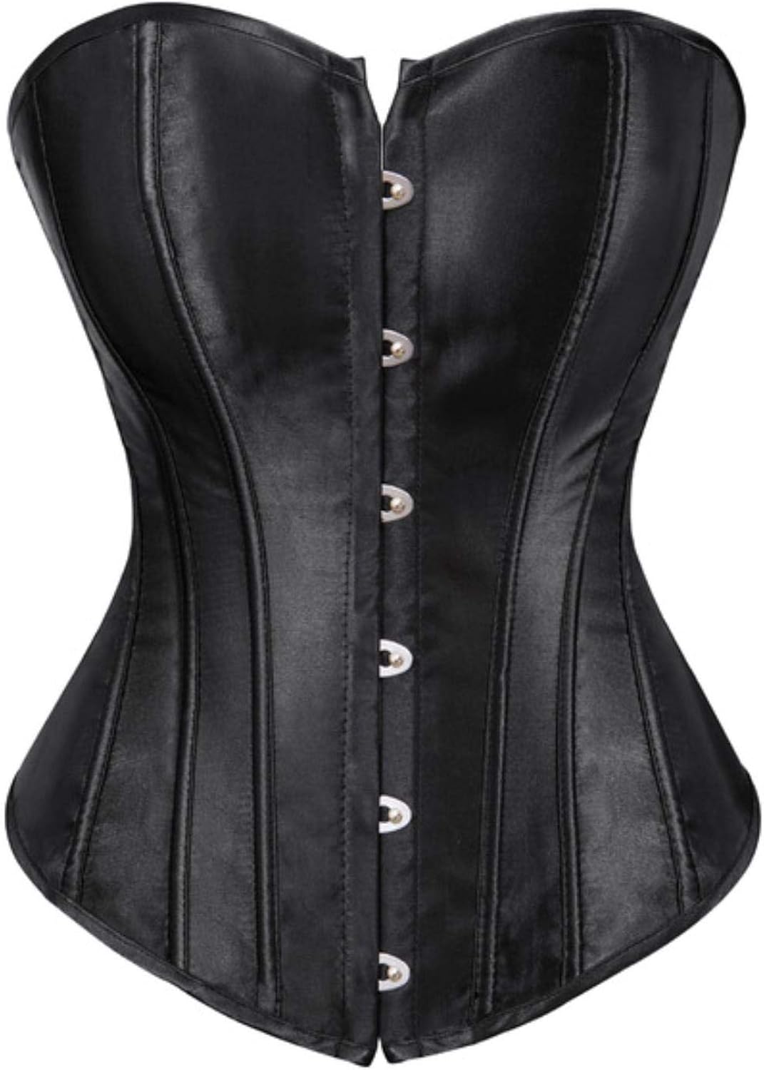 ZDANG Bustier Corset Corsé de Mujer para Adelgazar Tallas Grandes Black