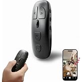 TikTok Multi-Function Scroll Ring Remote Control &ndash; Supports Page Turning, Volume Adjustment, Bluetooth Photo &amp; Video Shooting, Compatible with iOS and Android.