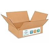Medium Moving & Shipping Boxes 12"L x 12"W x 3"H