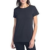Fishers Finery Women's Ecofabric Short Sleeve Classic Fit Crew Neck Tee