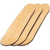 ROKENPOY Blank Skateboard Decks, 8 x 31 inch 7-Layer Maple Double-Tail Skateboard, Ideal for Painting, and wall Decoration