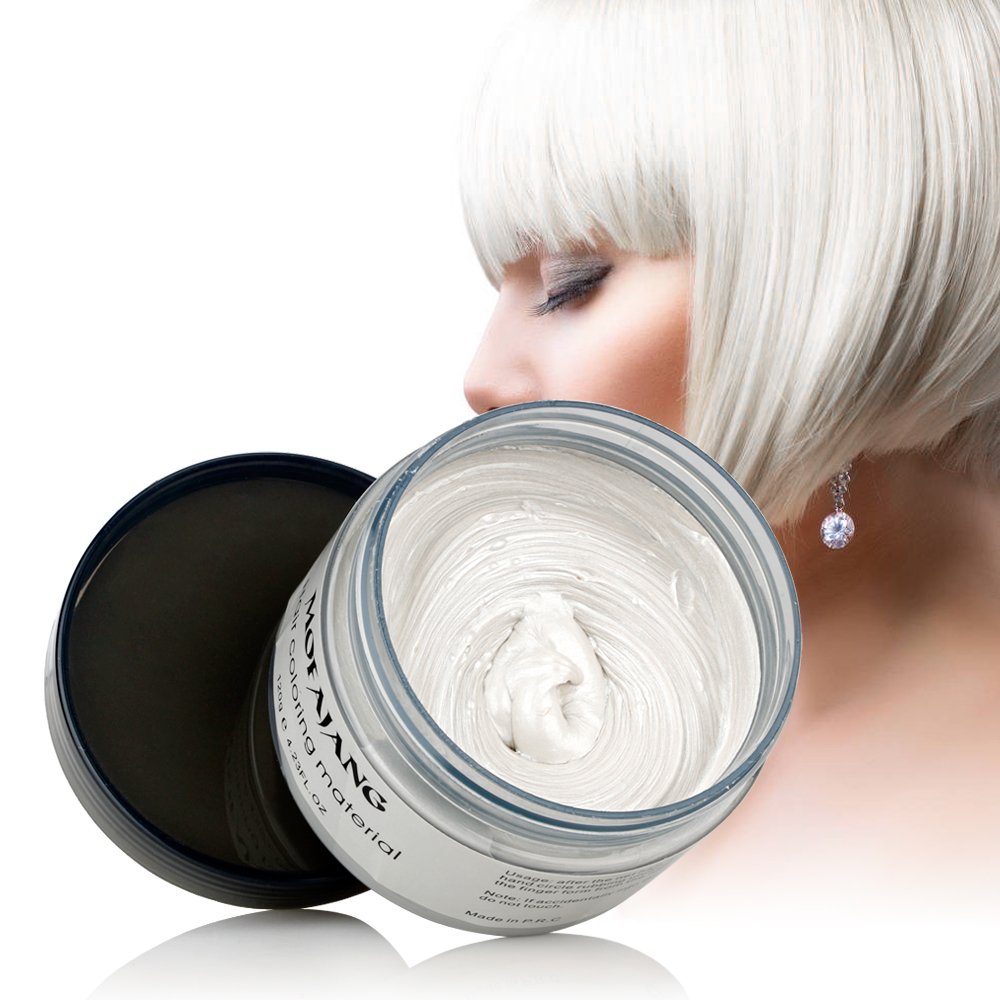 Mofajang Hair Color Wax Temporary Hairstyle Cream 4 23 Oz Hair