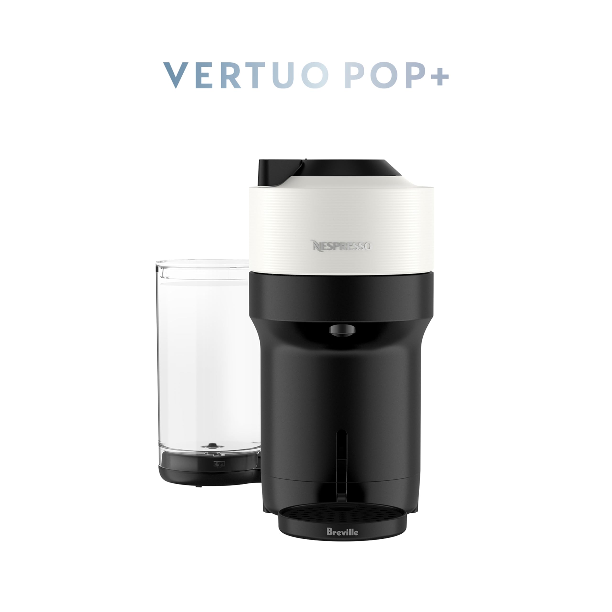 Nespresso Vertuo Pop+ Coffee and Espresso Maker by Breville, Coconut White