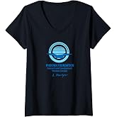 Womens MacGyver Original Series Phoneix Foundation V-Neck T-Shirt