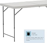Home Vida 4ft Folding Table Heavy Duty Outdoor Indoor Buffet Trestle view 9