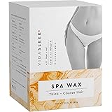 Hair Removal Wax Kit - Wax Hair Removal For Men and Women - Thick to Coarse Hair Removal - At Home Waxing Kit With 10 Oz Extr