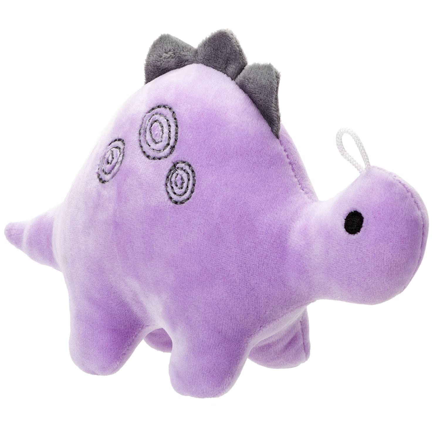 VFM - Purple Stegosaurus 16cm Plush - Oh So Soft Cute Fabric Dinosaur Toy