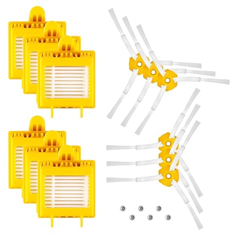 POWER-XWT Roomba Ersatzteile für IRobot Roomba 700 Serie Ersetzen Filter Roomba 780 782 774 772 776 760 770
