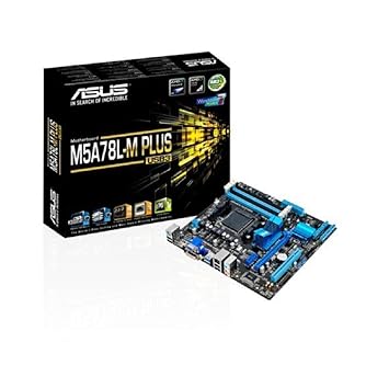 Asus M5A78L-M PLUS/USB3 Mainboard Sockel AM3+ (ÂµATX, AMD 760G,  4x DDR3-Speicher, 6x SATA 3Gb/s, 4x USB 3.1 Gen 1, 8x USB 2.