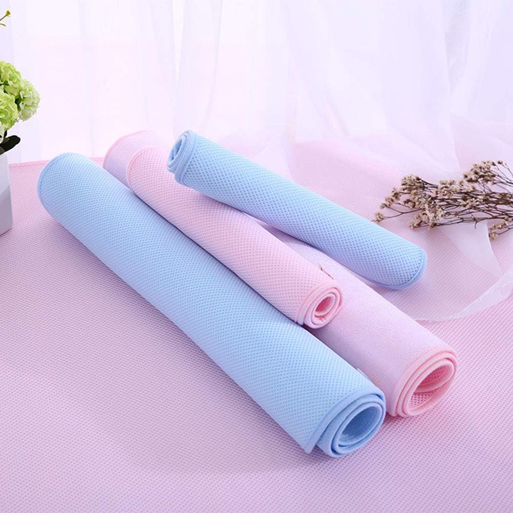 pink travel changing mat