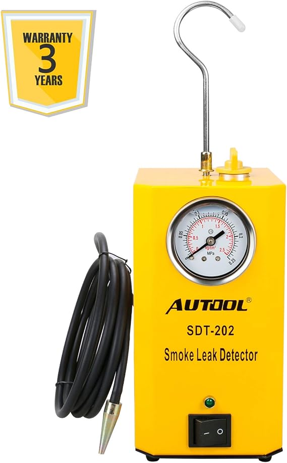 AUTOOL 202 Car EVAP System Leak Testing Machine Fuel Leak Detector, 12V
