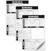 3 Pack Pilot Kneeboard Notepad, IFR Flight Notepad for Pilot | Aviation Pilot Bag Accessory Fits Most Aviation Kneeboards